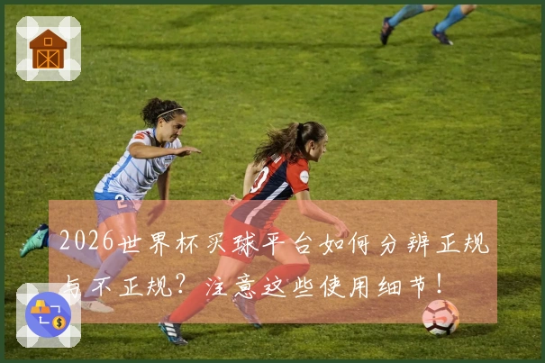 2026世界杯买球平台如何分辨正规与不正规？注意这些使用细节！